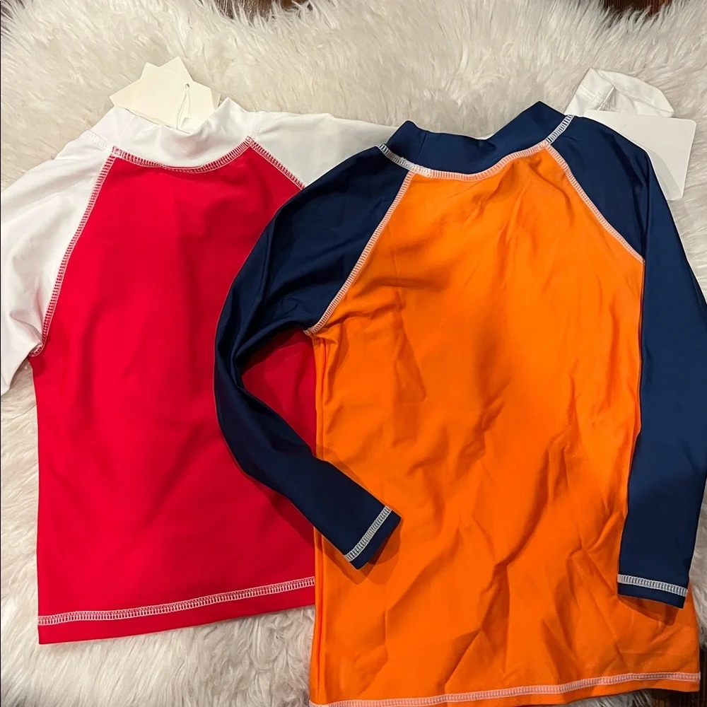 The original Flap happy Kids' Anchor and Car Rash Guard BOY Set
